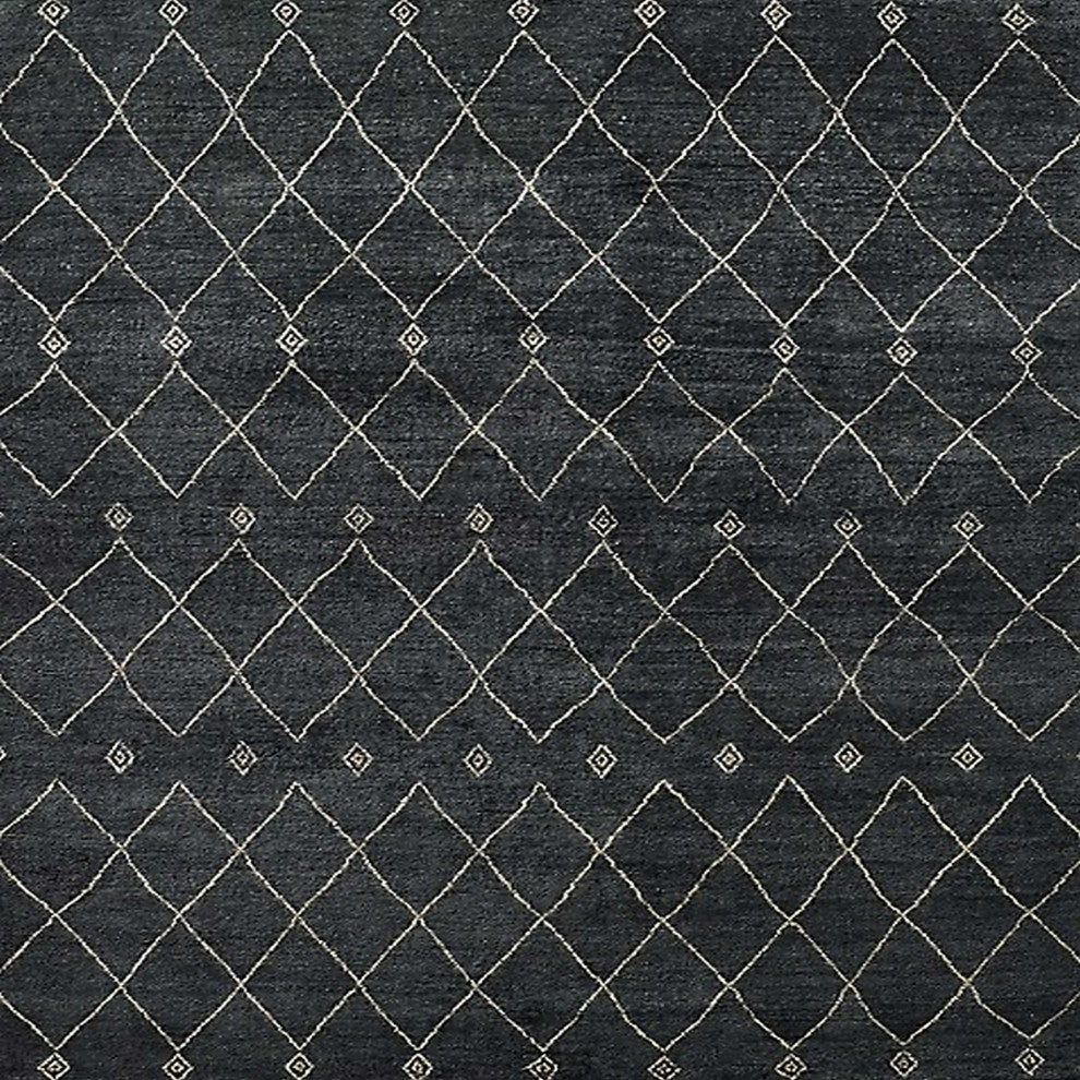 Ahgly Company Indoor Square Mid-Century Modern Area Rugs, 4' Square
