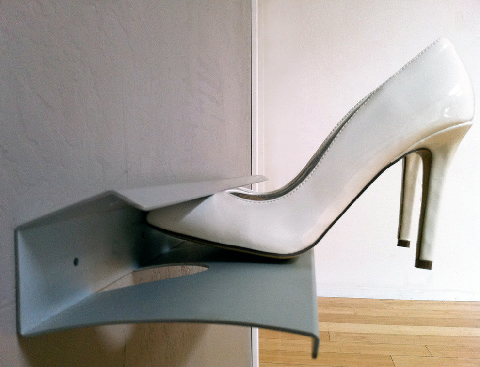 Shoe Shelf-wall mounted aluminum