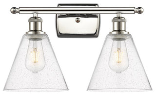 INNOVATIONS LIGHTING 516-2W-PN-GBC-84-LED Ballston Cone Bath Vanity Light