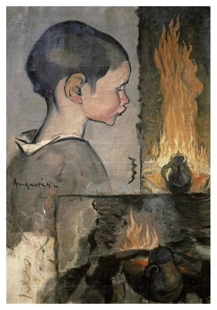 "Profile of a Child (Profil d'Enfant)" Print by Louis Anquetin, 29"x42"