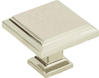 Atlas Homewares 289 Sutton Place 1-1/4 Inch Square Cabinet Knob - Champagne