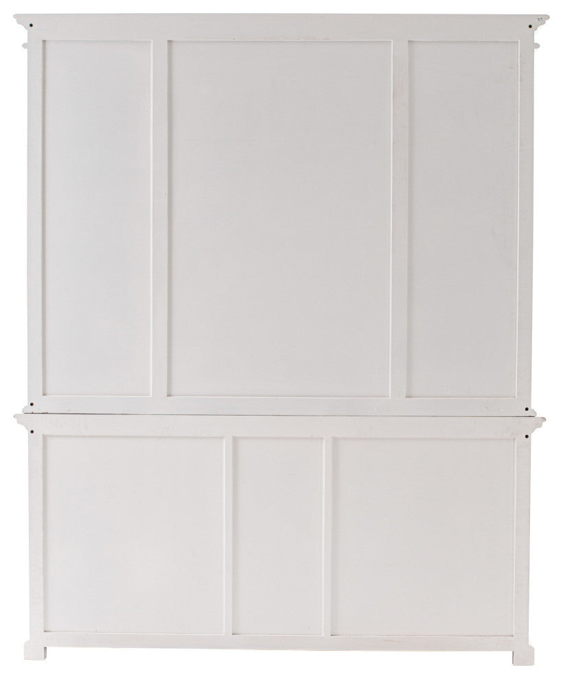 Classic White Large Kitchen Hutch