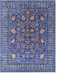 9' 2" X 11' 10" Handmade Turkish Oushak Wool Rug - Q15709