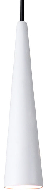 Iconic Mini Pendant, Satin White