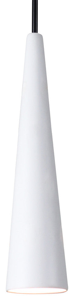Iconic Mini Pendant, Satin White