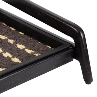 Single-Tier Black Stand With 3-Pair Rubber Boot Tray Stevie and Paul