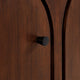 Appia 3-Door Arched Door Sideboard Storage Cabinet - Walnut
