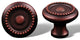 Distressed Copper RKI Beaded Knob with Tip, RKICK2222DC