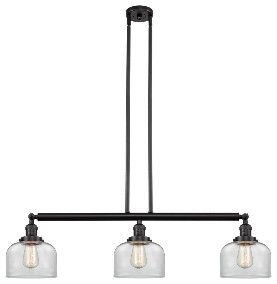 Innovations Lighting 213-Ob-G72-Led 3 Light Dimmable Led Island Light