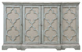 Uttermost Sophie 4 Door Gray Cabinet