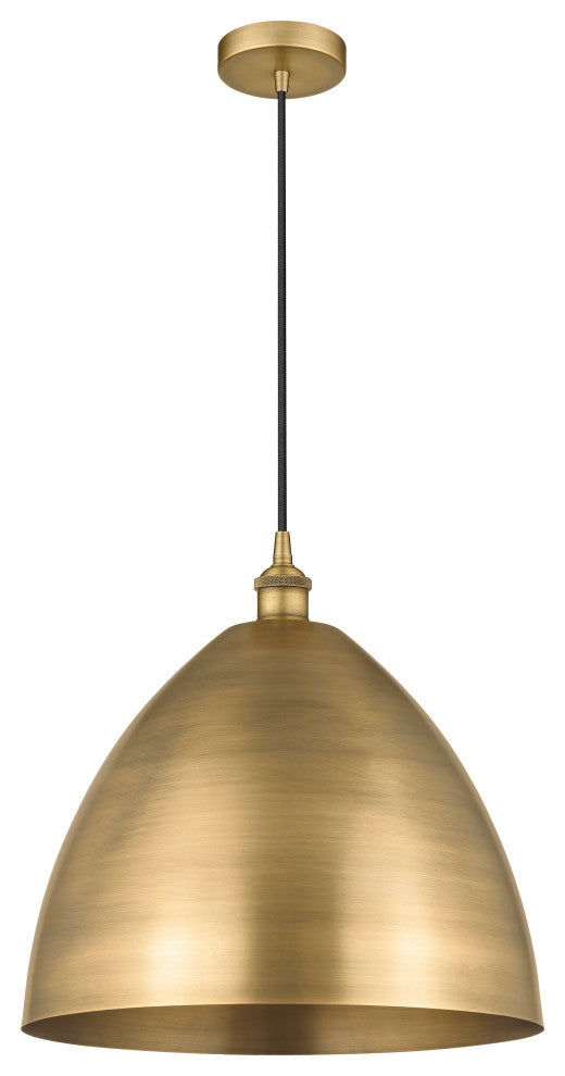 Innovations 616-1P-BB-MBD-16-BB-LED 1-Light Mini Pendant, Brushed Brass