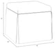 Rachel Ashwell Storage Ottoman, Sc Dancing Dahlia Emerald