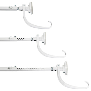 Garland Hanger, Double Door White, 52-82" Doors