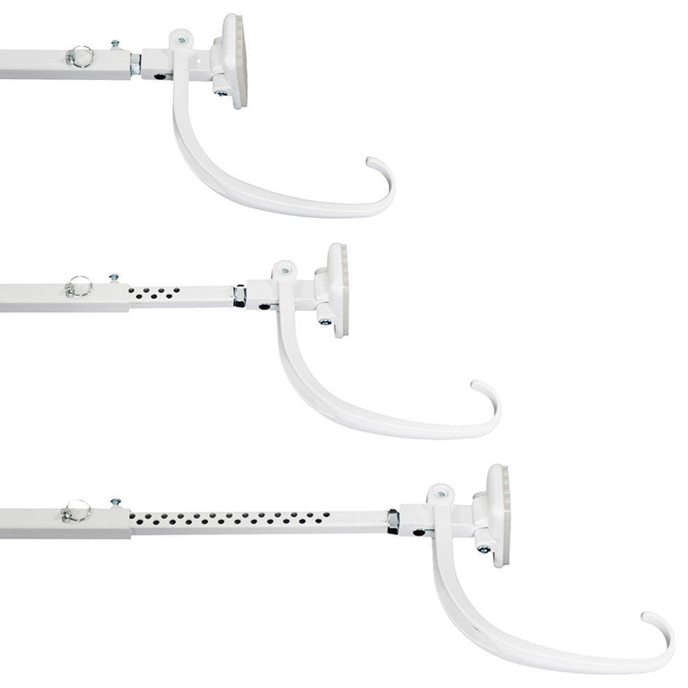 Garland Hanger, Double Door White, 52-82" Doors