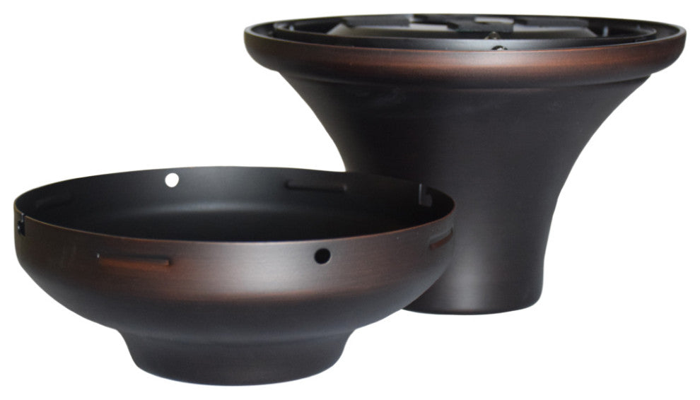 Close to Ceiling Kit, Dark Bronze, Wet Rated