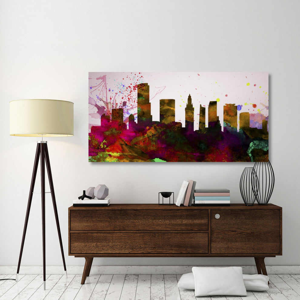 "Miami City Skyline" Fine Art Print