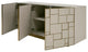 Modrest Auer Mid-Century Modern Cream Ash + Gold Buffet