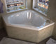 Atlantis Whirlpools Cascade 60 x 60 Corner Whirlpool Jetted Bathtub