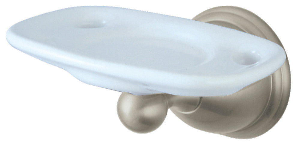 Kingston Brass Toothbrush and Tumbler Holder, Brushed Nickel