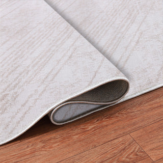 Low-Pile Sidney Beige/Ivory Rug, Beige, 10'x14'