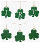 6' Metal Shamrocks Garland
