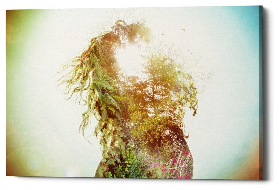 Cortesi Home "Wisdom" by Mario Sanchez Nevado, Giclee Canvas Wall Art, 26"x40"