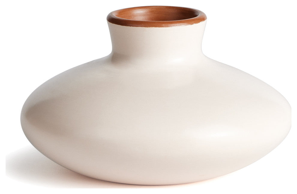 Fiorella Small White Vase