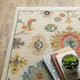 Leoness Floral Fun Indoor Area Rug, Ivory, 7'10" x 10'10"