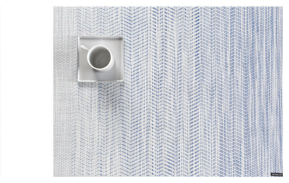 Wave Table Mat 14x19", Blue