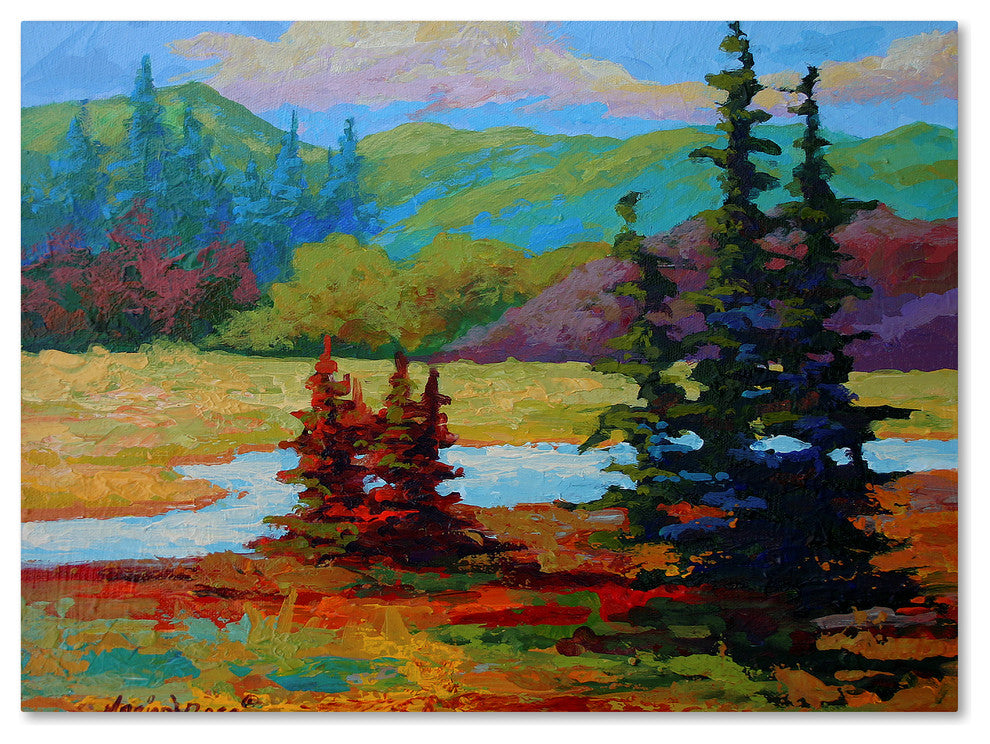 Marion Rose 'Ak Landscape' Canvas Art, 32 x 24