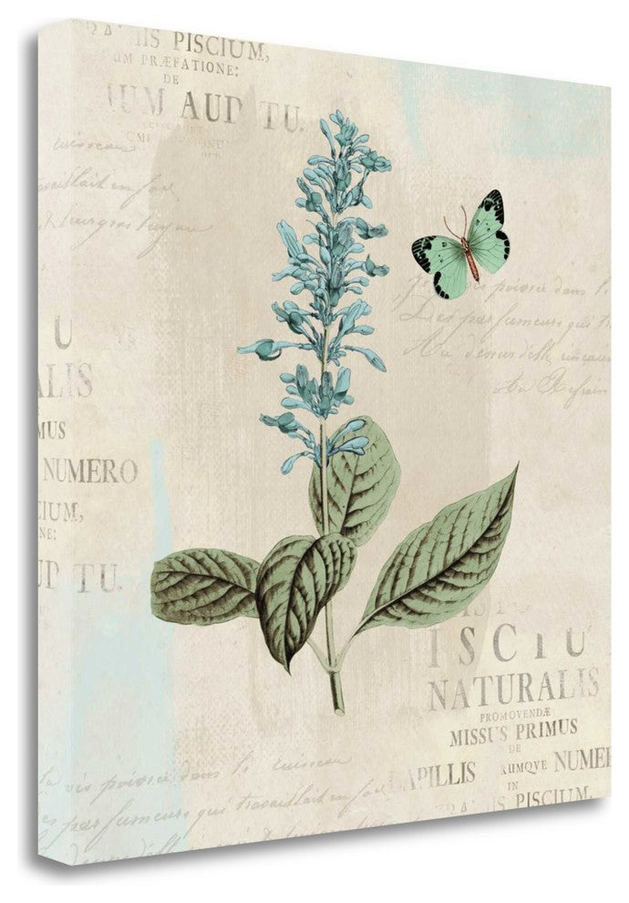 "En Bleu VI" By Katie Pertiet,Ready to Hang Giclee Print on Gallery Wrap Canvas