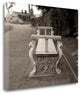 "Banc De Jardin - 85" By Alan Blaustein, Giclee Print on Gallery Wrap Canvas