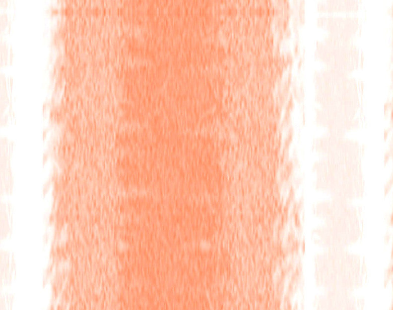 Sea Lines, Stripe Print Hand Towel, Orange