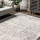 Nuloom Ring Around The Rosette Area Rug, Grey 7'6"x9'6"