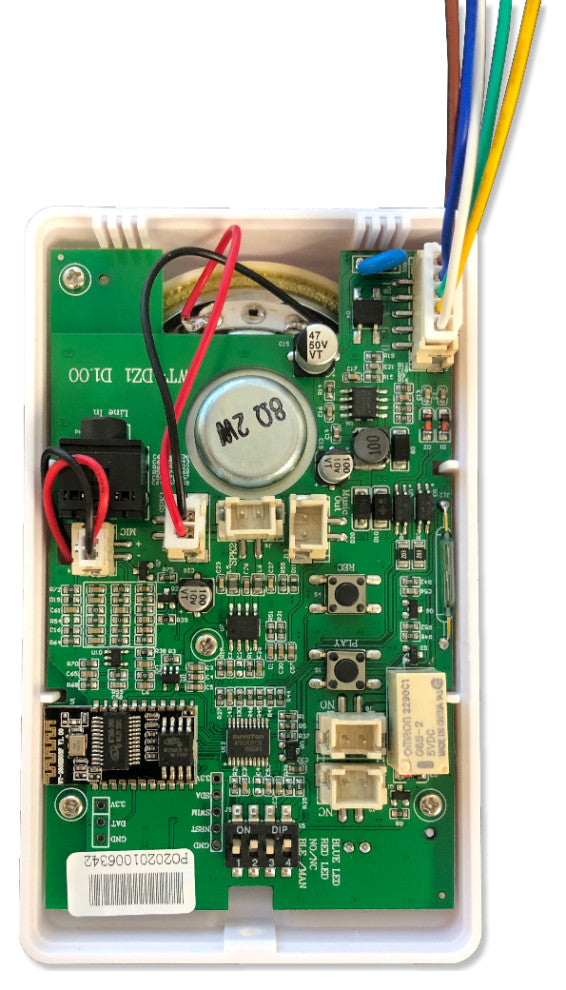 eVoxBox Recordable Voice Box Touchless Access Control Annunciator Build LED