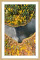 "Calm River" Framed Print by Karolis Janulis