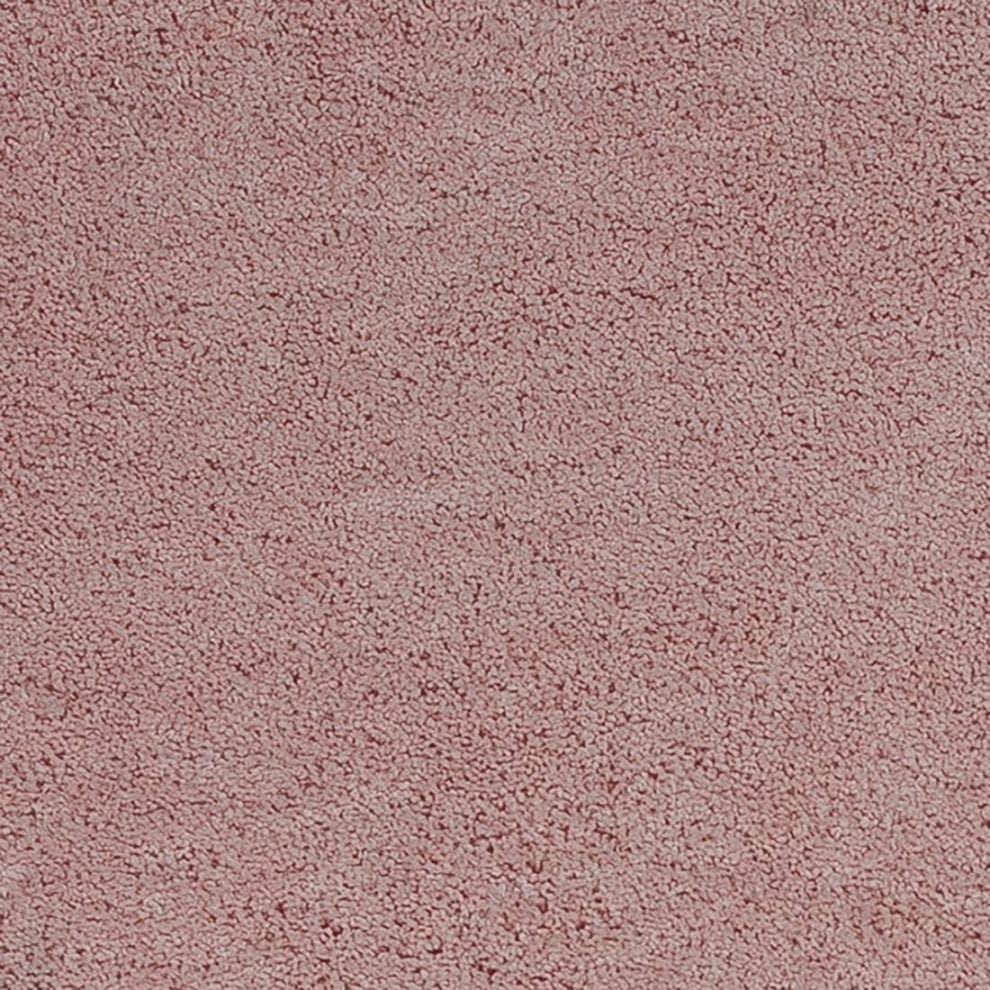 KAS Bliss 1575 Rose Pink Shag Area Rug, 5' x 7'