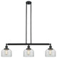 Innovations Lighting 213-Bk-S-G72-Led 3 Light Dimmable Led Island Light