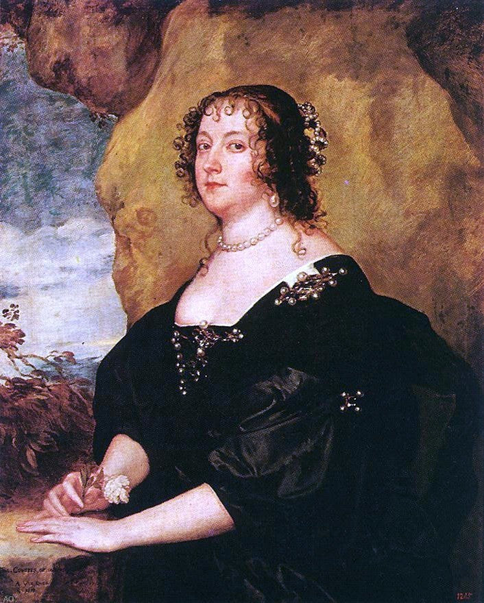 Sir Antony Van Dyck Diana Cecil Countess of Oxford Wall Decal Print