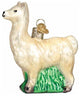 Old World Christmas Llama Glass Blown Ornament