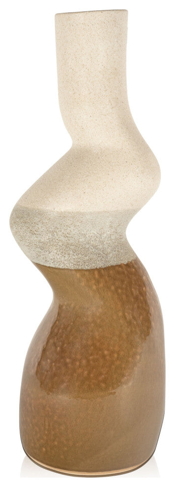 Malone Ceramic Floor Vase, Small