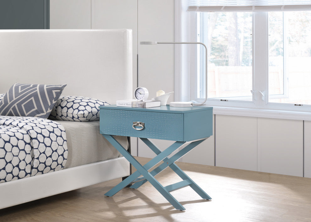 Xavier X-Nightstand, Teal