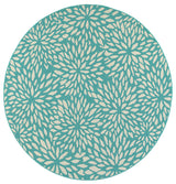 Oriental Weavers Sphinx Meridian 1506L Outdoor Rug, Blue/Ivory, 8'6"x13'0"