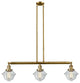 Innovations Lighting 213-Bb-S-G532 3 Light 40" Island Light