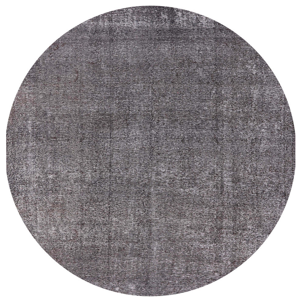 Ahgly Company Indoor Round Mid-Century Modern Area Rugs, 8' Round