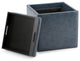 Rockwood Cube Storage Ottoman with Tray