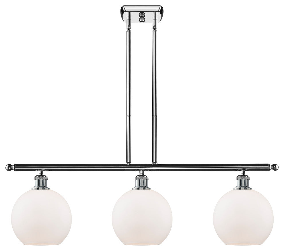 Innovations Lighting 516-3I-PC-G121-8 Athens 3 Light 36" Island Light