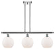 Innovations Lighting 516-3I-PC-G121-8 Athens 3 Light 36" Island Light