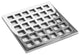 Square Shower Drain Grate - Made to fit Ebbe - Geo. No. 7