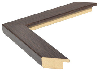 Ellis Framed Wall Mirror, Espresso Textured, 30"x40"